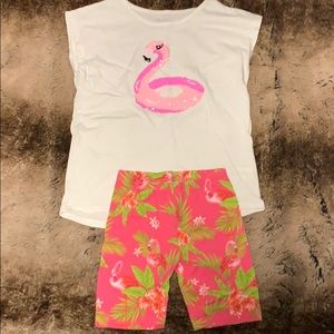 Flamingo outfit